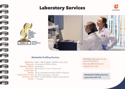 Product Catalog (US) &nbsp; | Nadmed Ltd | The standard of NAD measuring