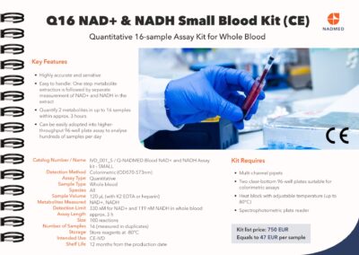 Product Catalog | Nadmed Ltd | The standard of NAD measuring